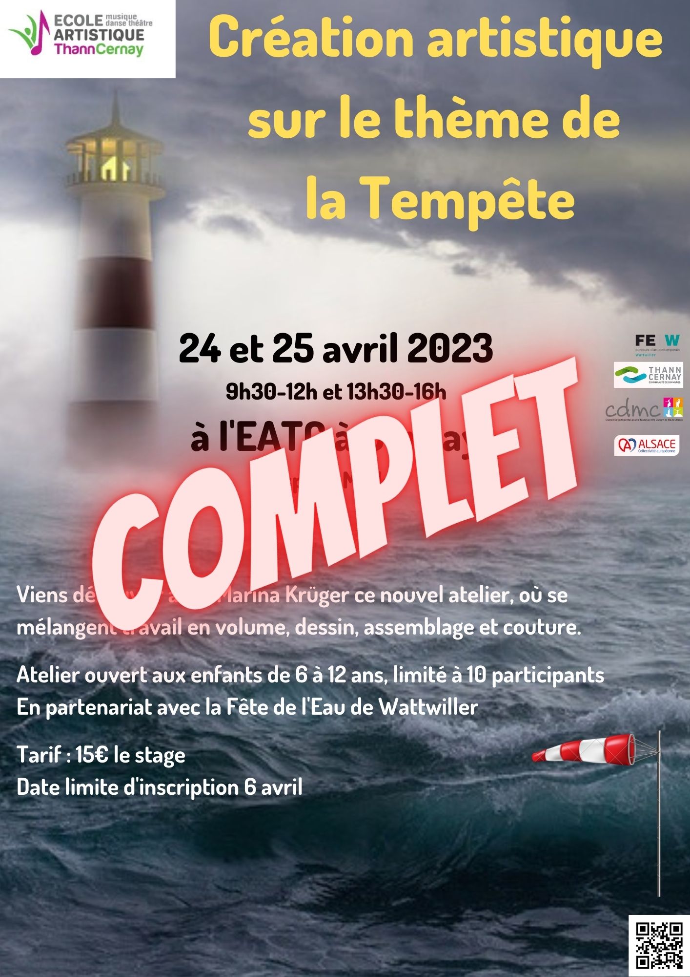 Complet Création Artistique sur le thème Tempête