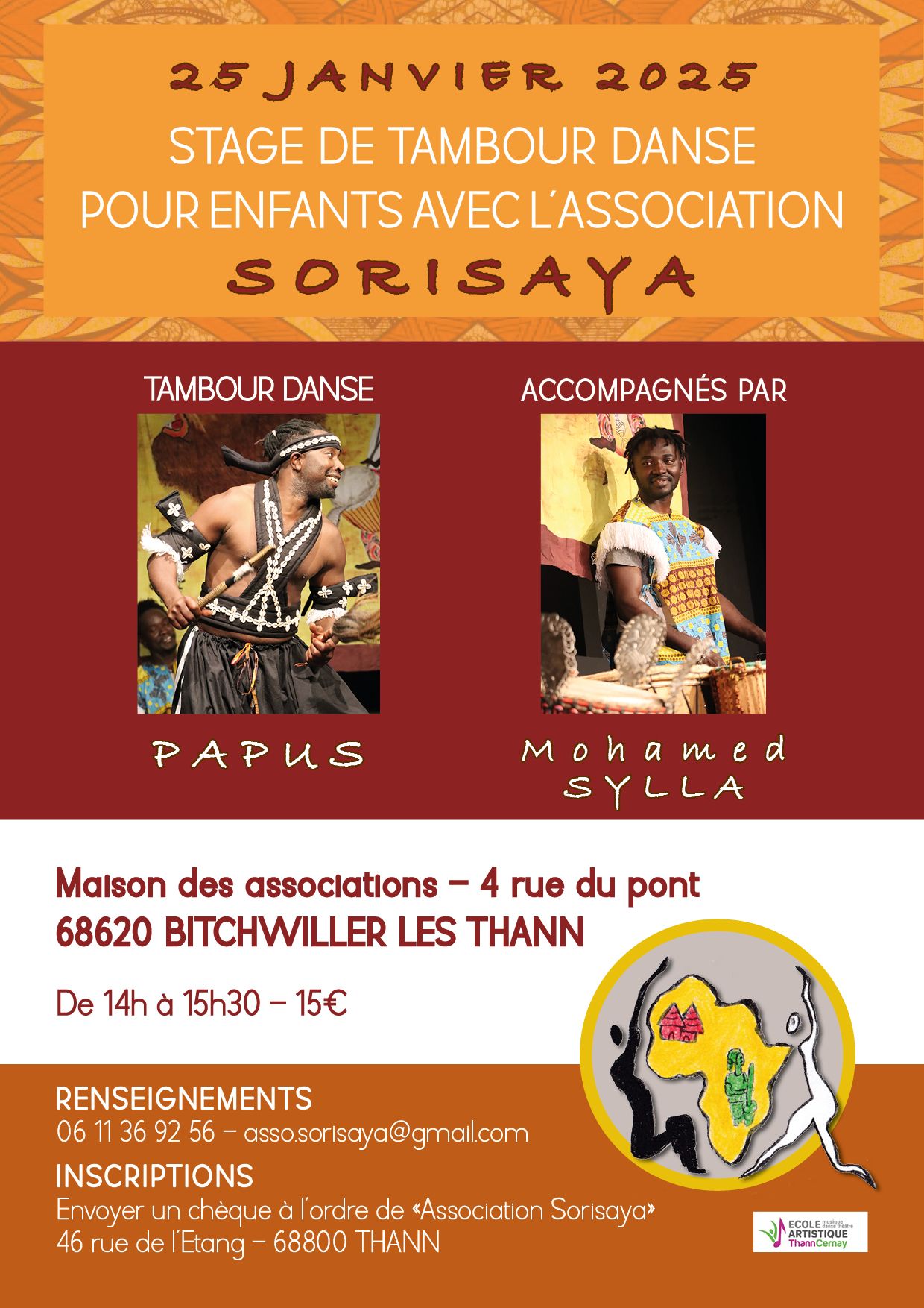 Stage de Tambour Danse enfants 25_01_2025